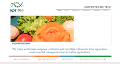 Desktop Screenshot of kpsbio.com