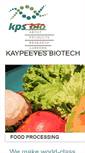 Mobile Screenshot of kpsbio.com